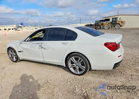 2014 BMW 750 I из США, поврежденный, VIN WBAYA8C56ED228233